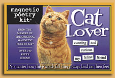 Magnetic Poetry - Cat Lover Kit